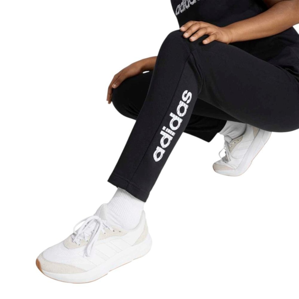 Imagem 4 do produto Calça Moletinho adidas Essentials Big Linear Feminina