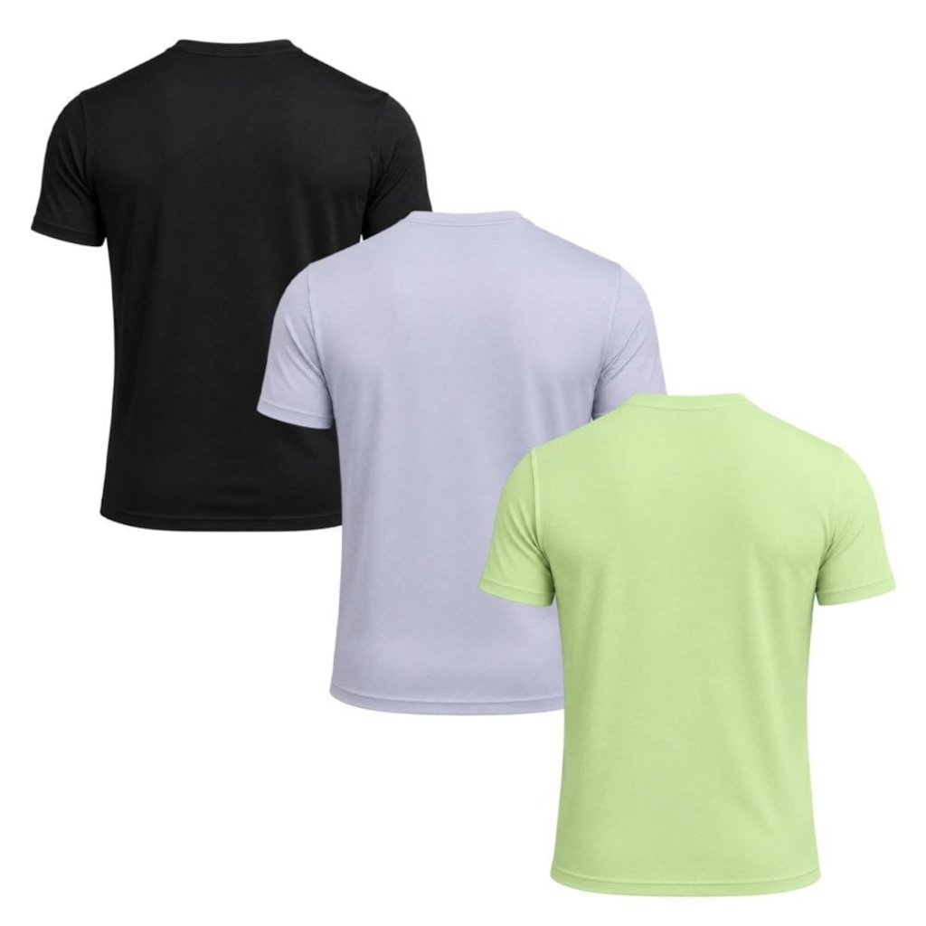 Imagem 2 do produto Kit 3 Camisetas Diadora Big Logo Masculino