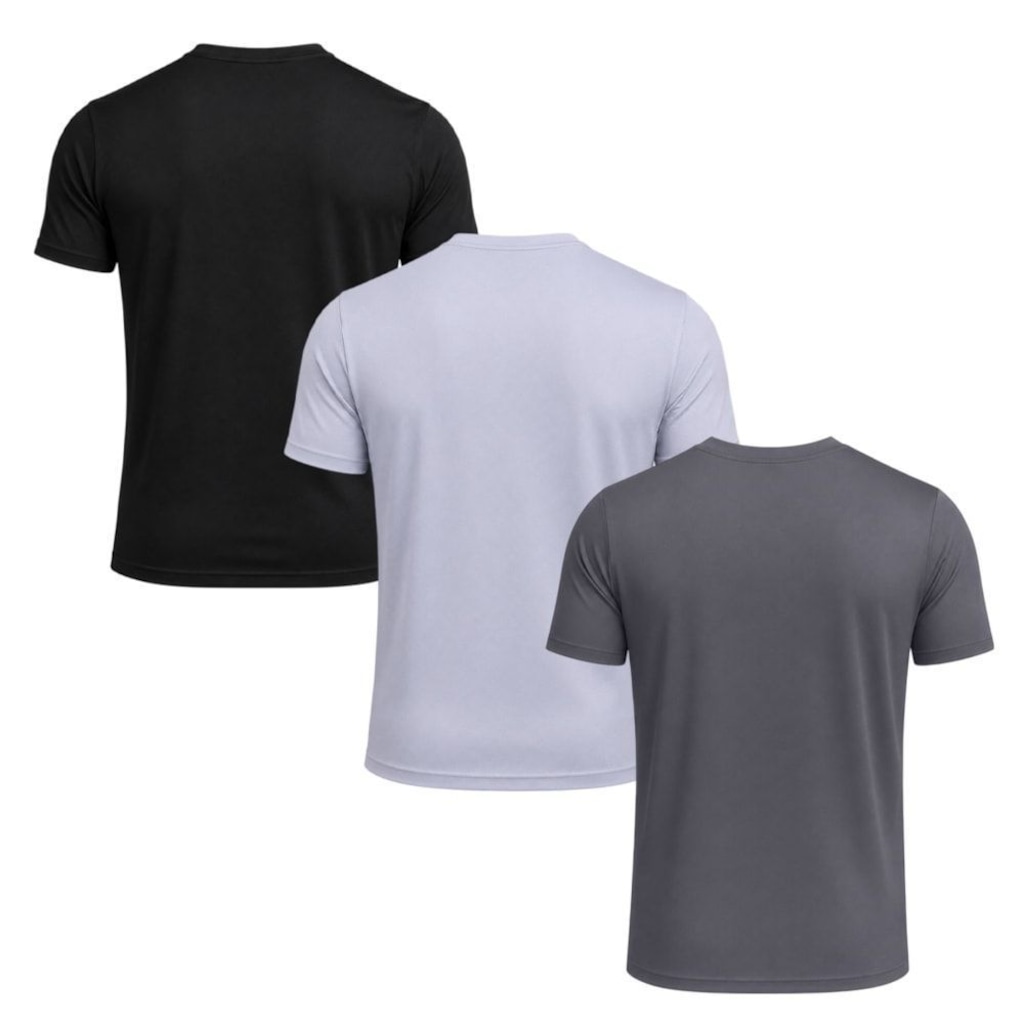 Imagem 2 do produto Kit 3 Camisetas Diadora Big Logo Masculino