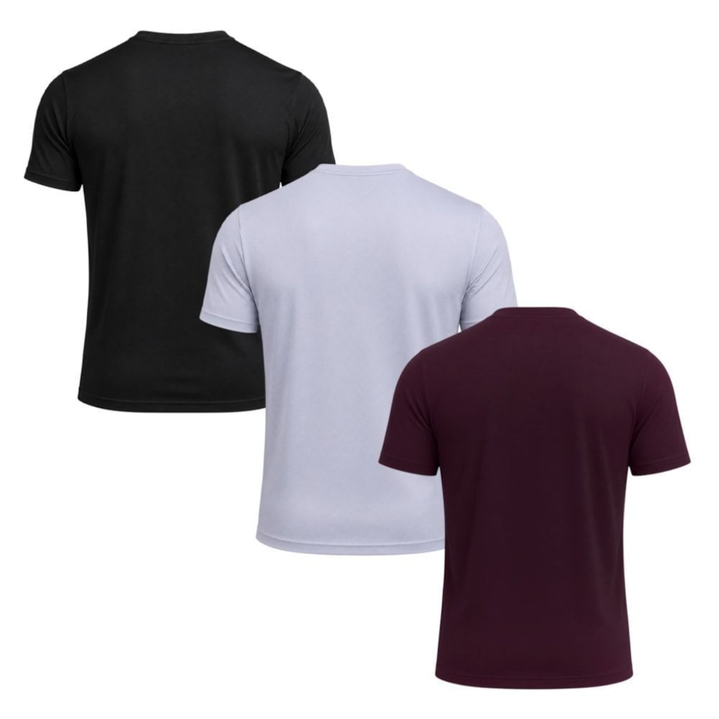 Imagem 2 do produto Kit 3 Camisetas Diadora Big Logo Masculino