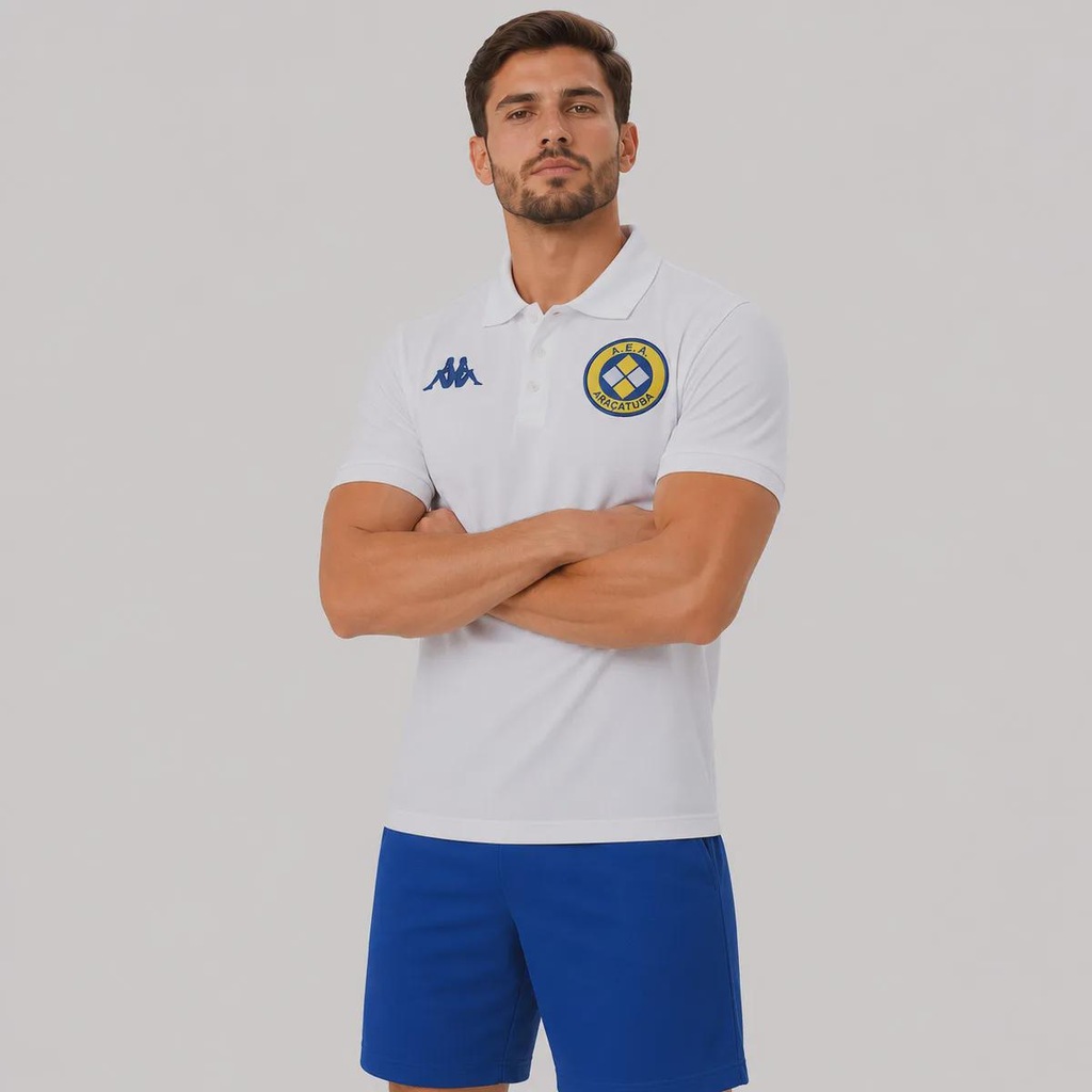 Imagem 3 do produto Camisa Polo Kappa Piquet Araçatuba 2026 Masculina