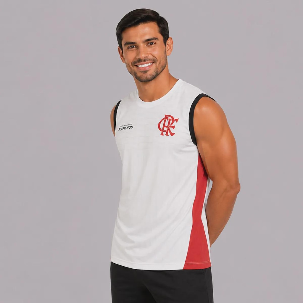 Imagem 3 do produto Camiseta Regata do Flamengo Estalo Masculina
