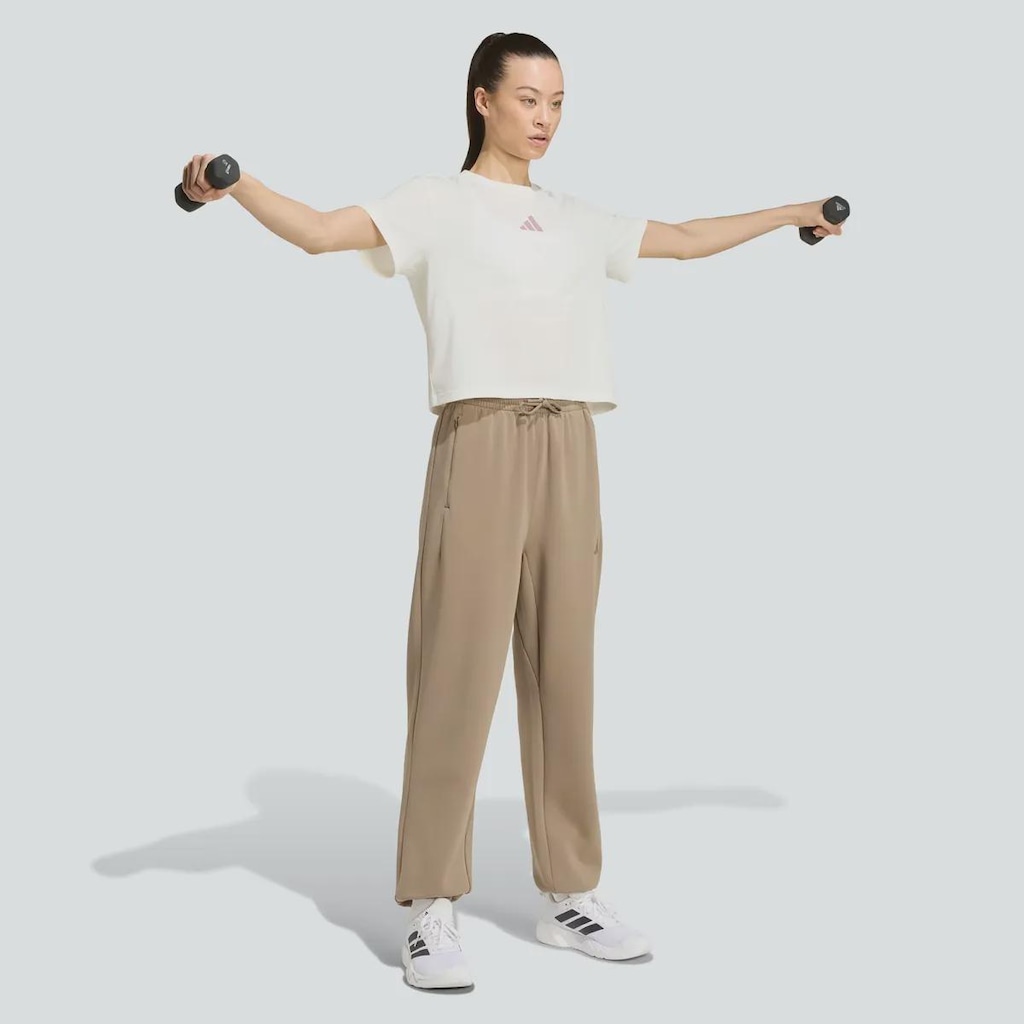 Imagem 3 do produto Blusa Cropped adidas Gráfica Motion Feminina