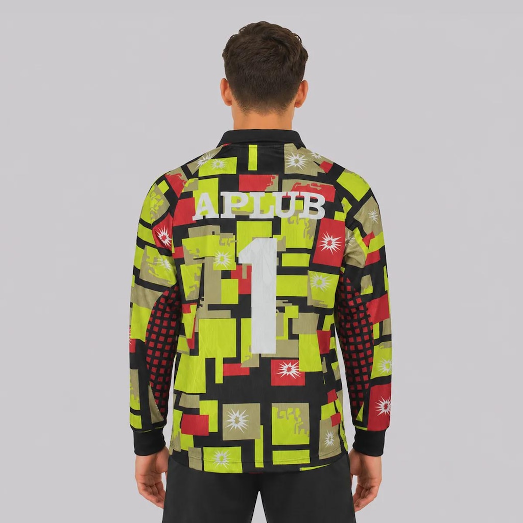 Imagem 4 do produto Camisa do Internacional Retrô Goleiro 1995 Manga Longa Masculina
