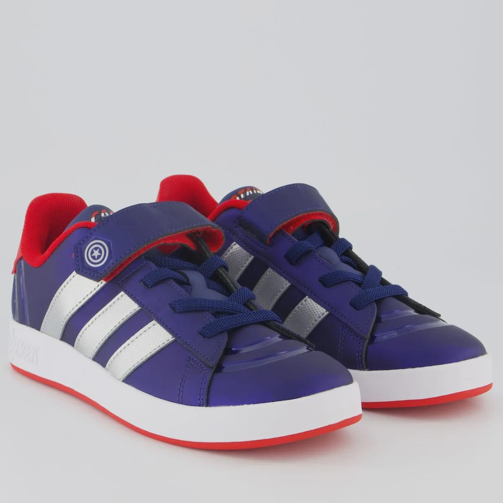 Imagem 2 do produto Tênis Infantil adidas Grand Court Marvel Capitão America EL