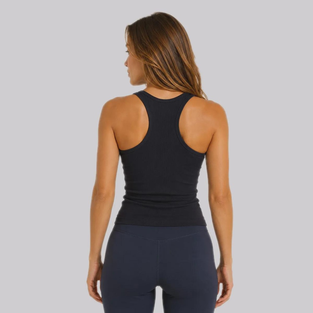 Imagem 3 do produto Camiseta Regata Fila Essentials Rib Feminina