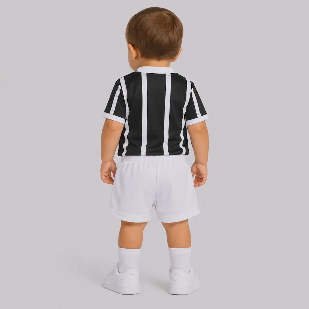 Imagem 3 do produto Kit Uniforme de Futebol do Corinthians Baby Infantil