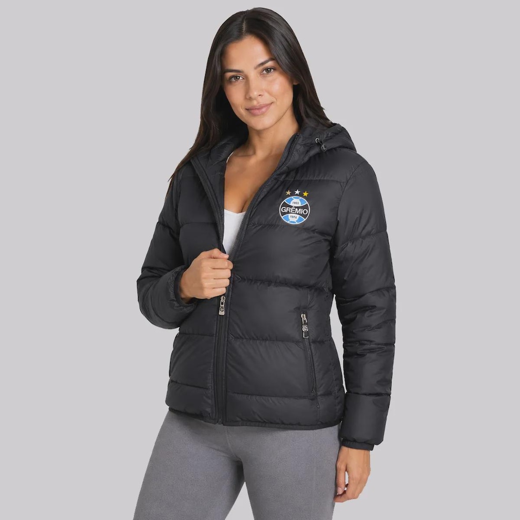 Imagem 2 do produto Jaqueta do Grêmio Puffer Feminina