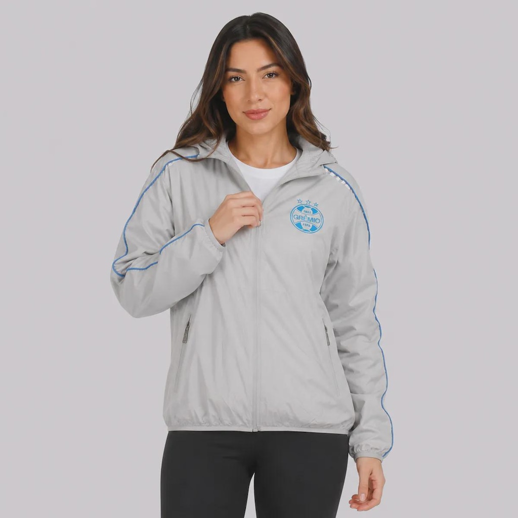 Imagem 2 do produto Jaqueta do Grêmio Corta Vento Solid Feminina