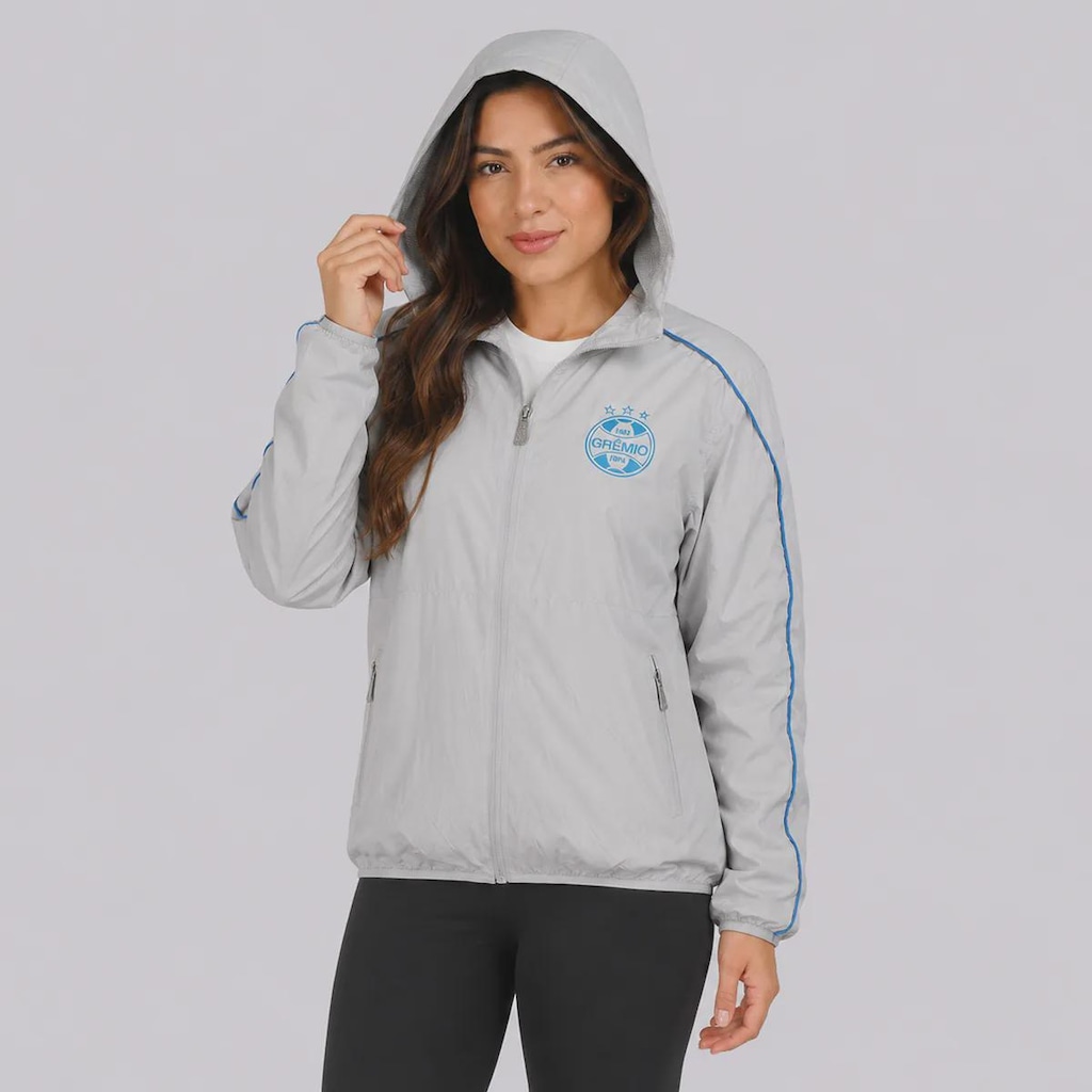 Imagem 3 do produto Jaqueta do Grêmio Corta Vento Solid Feminina