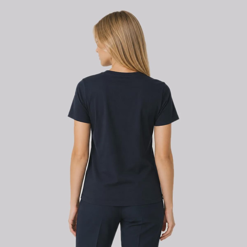 Imagem 3 do produto Camiseta Fila Regular V Basic Classic Feminina