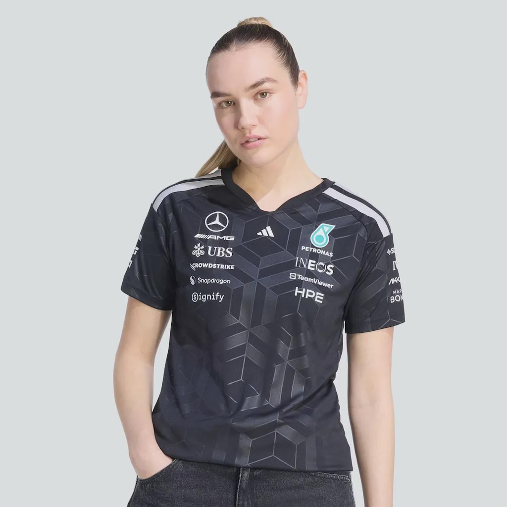 Imagem 3 do produto Camiseta adidas Mercedes AMG Petronas Driver Feminina