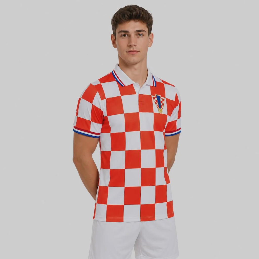 Imagem 2 do produto Camisa Croácia Retrô 1996 Dry Masculina