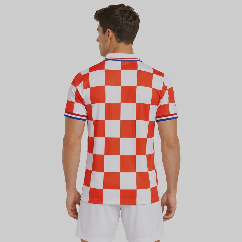 Imagem 4 do produto Camisa Croácia Retrô 1996 Dry Masculina