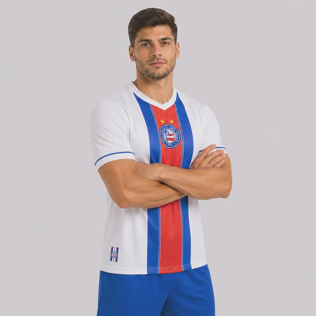 Imagem 3 do produto Camisa do Bahia Faixa Escudo Masculina