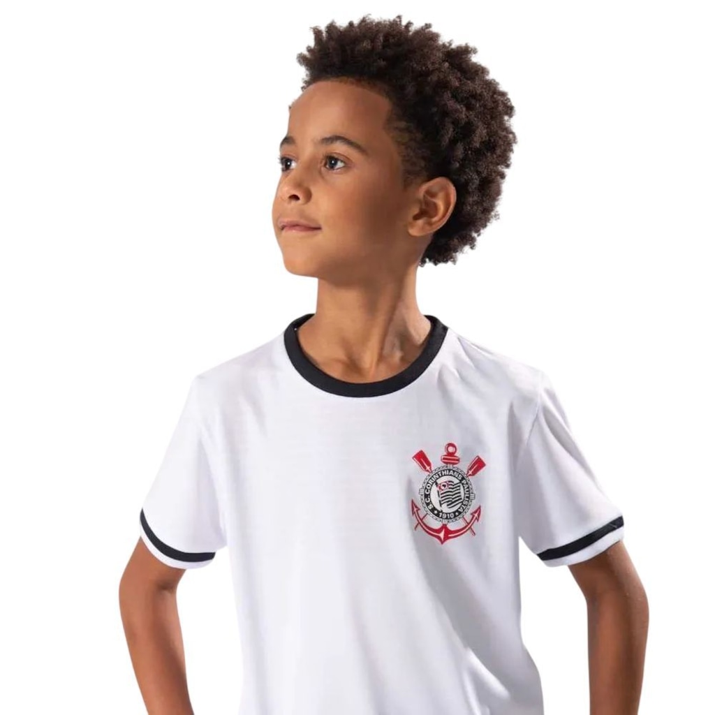 Imagem 3 do produto Camiseta do Corinthians Braziline Infantil