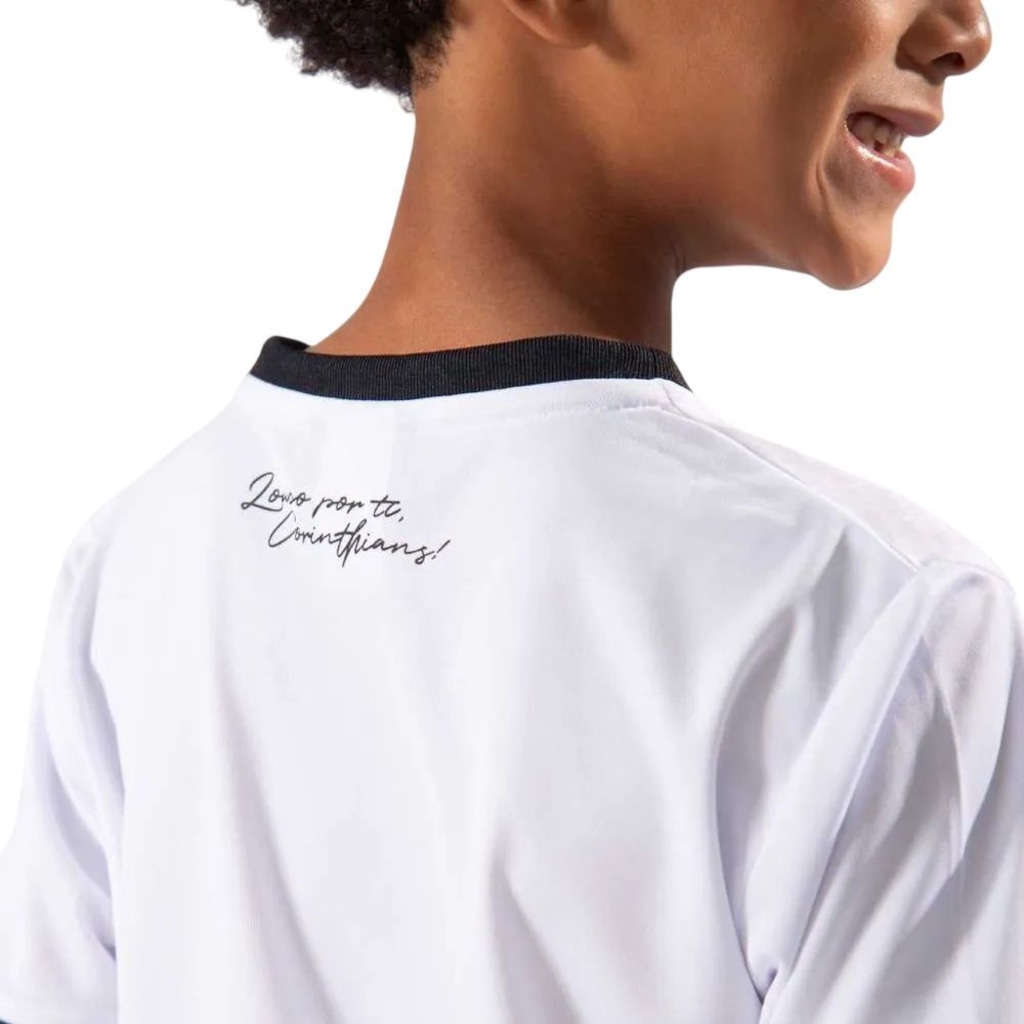 Imagem 4 do produto Camiseta do Corinthians Braziline Infantil