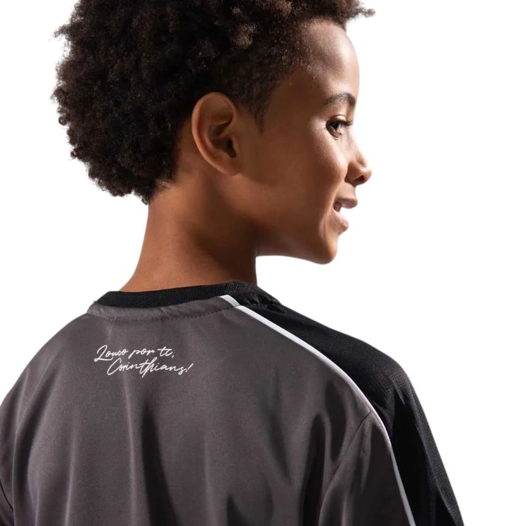 Imagem 4 do produto Camiseta do Corinthians Braziline Mito Infantil