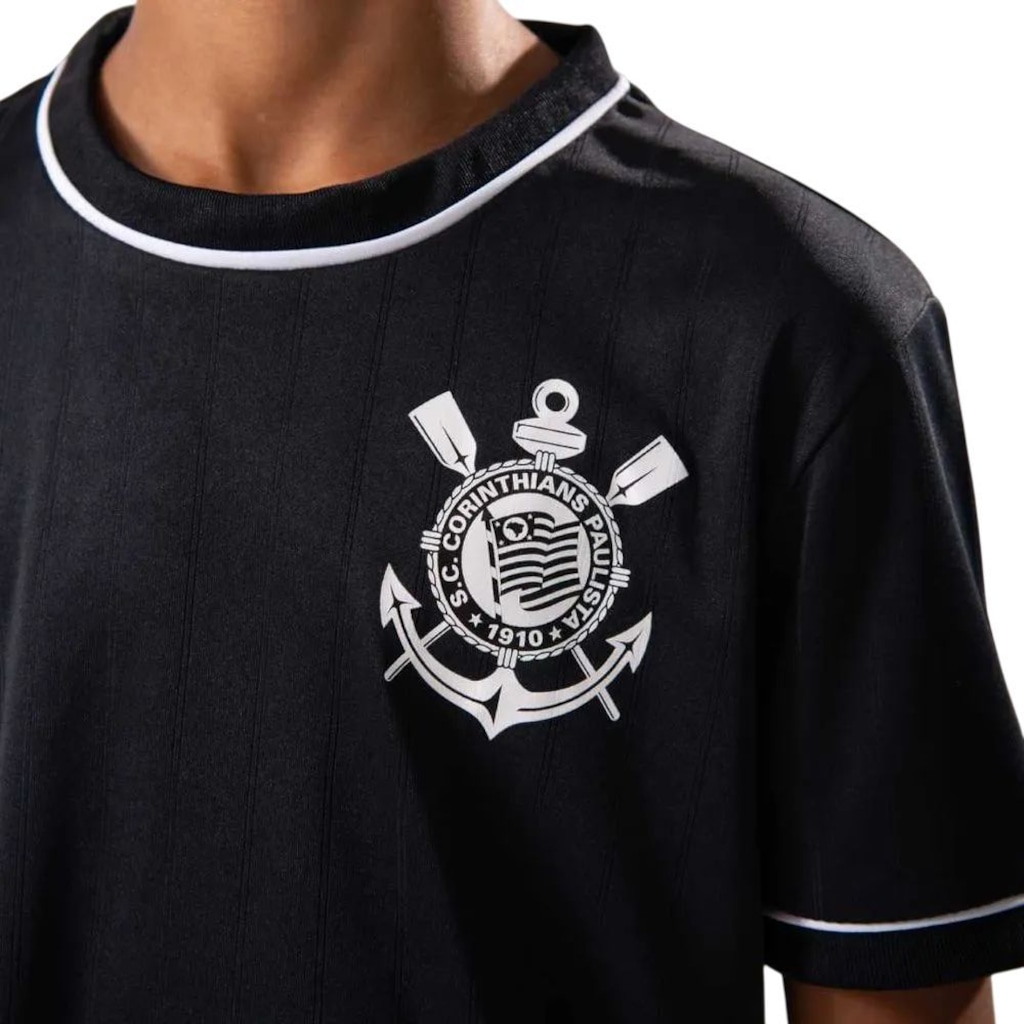 Imagem 3 do produto Camiseta do Corinthians Braziline Arte Infantil