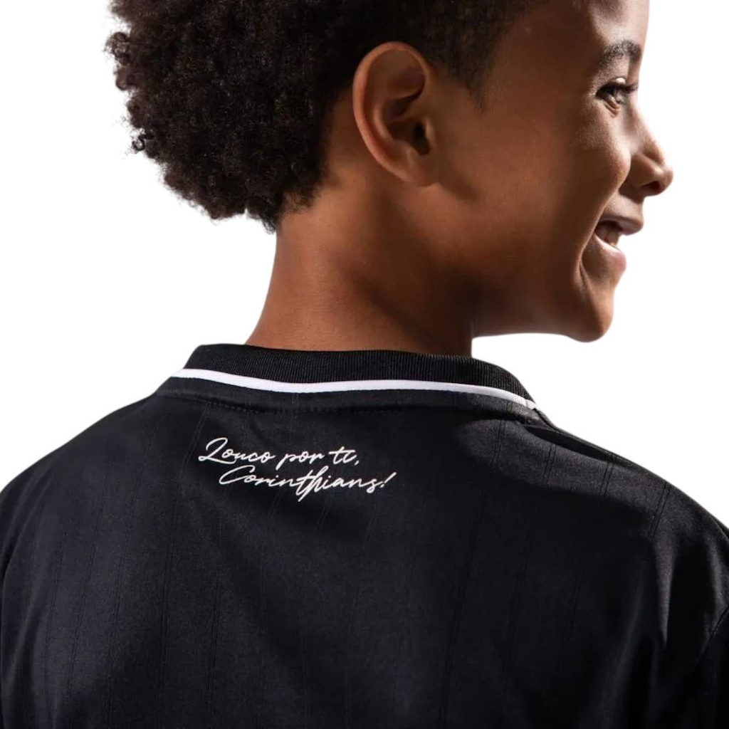 Imagem 4 do produto Camiseta do Corinthians Braziline Arte Infantil
