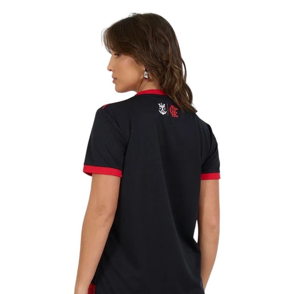 Imagem 2 do produto Camiseta do Flamengo Emoção Braziline Feminina