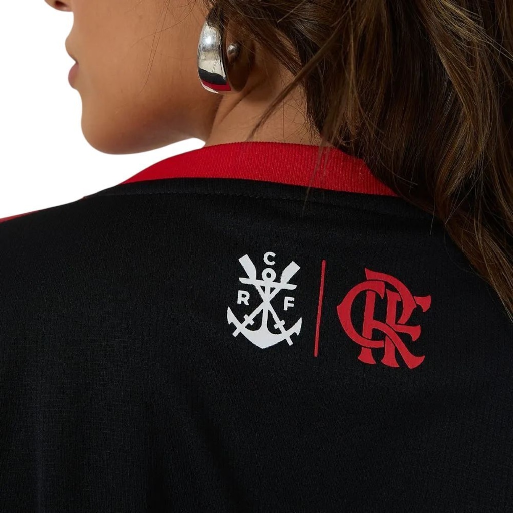 Imagem 3 do produto Camiseta do Flamengo Emoção Braziline Feminina