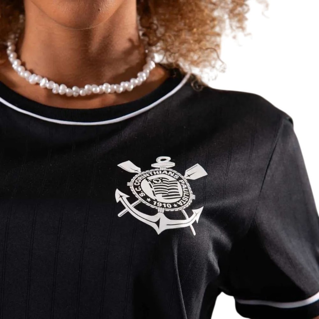Imagem 4 do produto Camiseta do Corinthians Arte Braziline Feminina