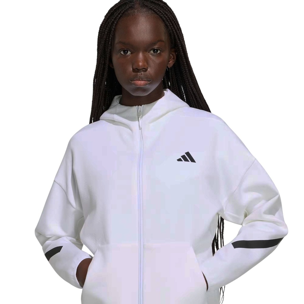 Imagem 3 do produto Jaqueta adidas Moletom Capuz Forma P Feminina
