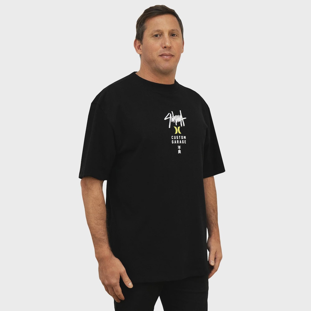 Imagem 3 do produto Camiseta Max Fit Hurley x Shibuya Signature Block Party - Masculina