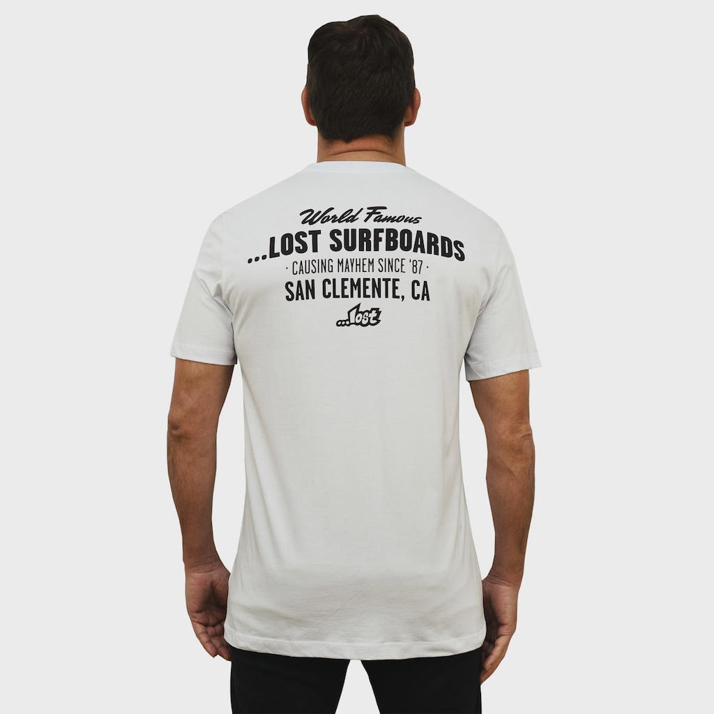 Imagem 2 do produto Camiseta Lost Timeless White - Masculina