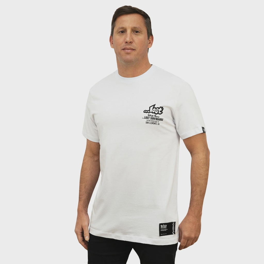 Imagem 4 do produto Camiseta Lost Timeless White - Masculina
