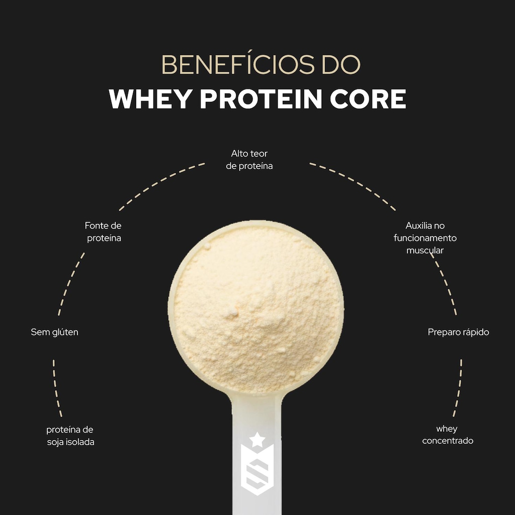 Imagem 5 do produto Whey Core Protein Suplemento Alimentar de Proteínas em Pó - Soldiers Nutrition