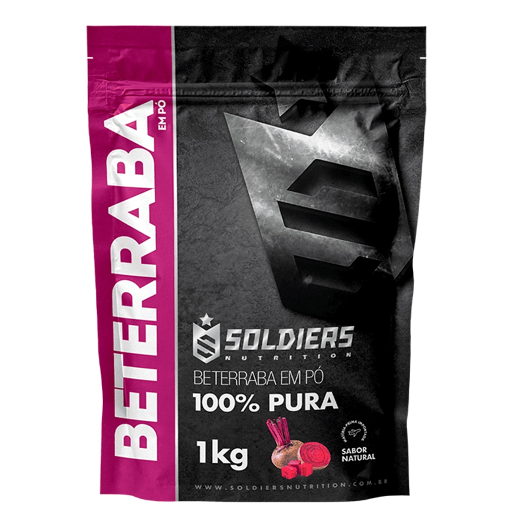 Imagem 5 do produto Beterraba Em Pó - 100% Pura - Soldiers Nutrition Tamanho: 1kg