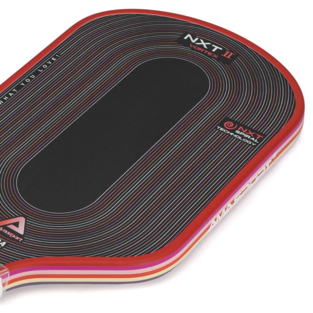 Imagem 3 do produto Raquete Unissex De Pickleball Ama Sport NXT II Vortex Vermelha