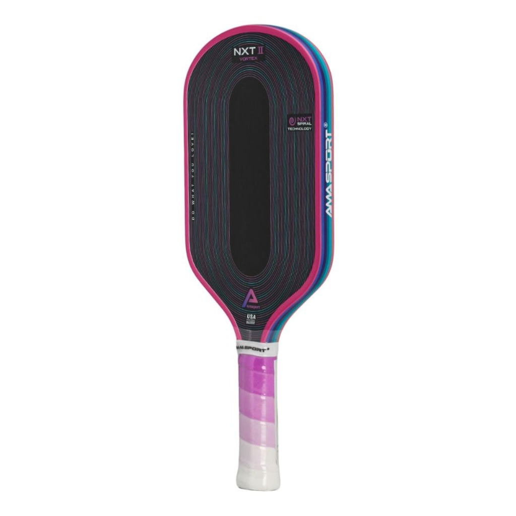 Imagem 2 do produto Raquete Unissex De Pickleball Ama Sport NXT II Vortex Roxo