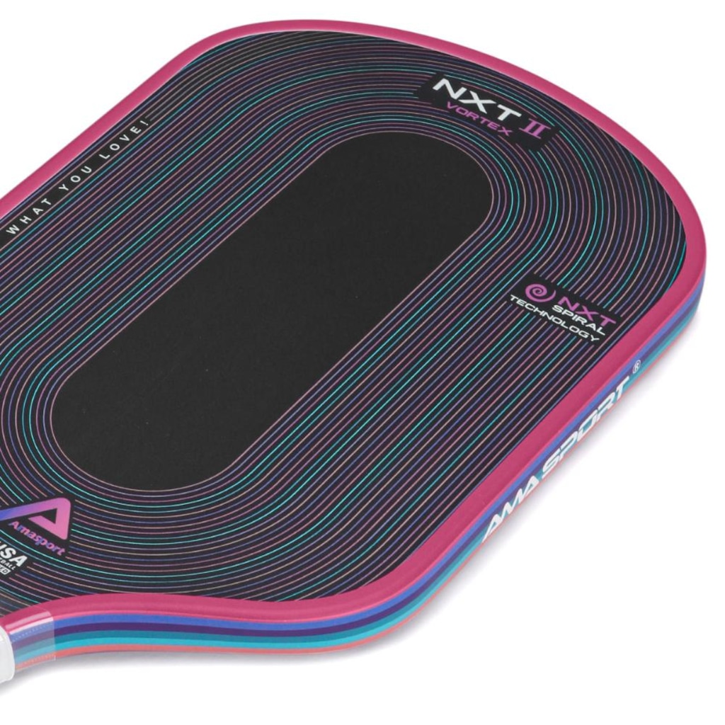 Imagem 3 do produto Raquete Unissex De Pickleball Ama Sport NXT II Vortex Roxo
