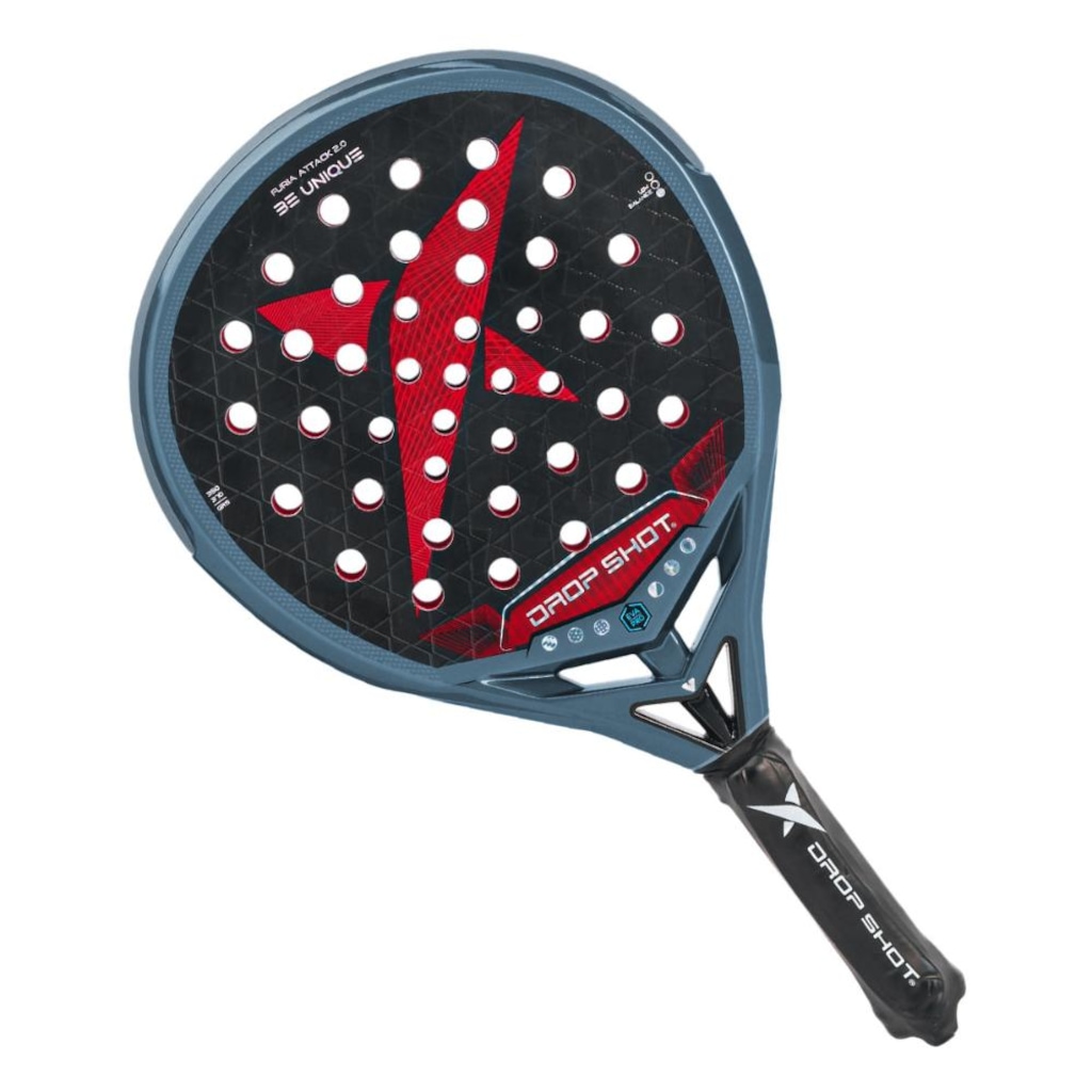Imagem 2 do produto Raquete Unissex De Padel Drop Shot Furia Attack 2.0