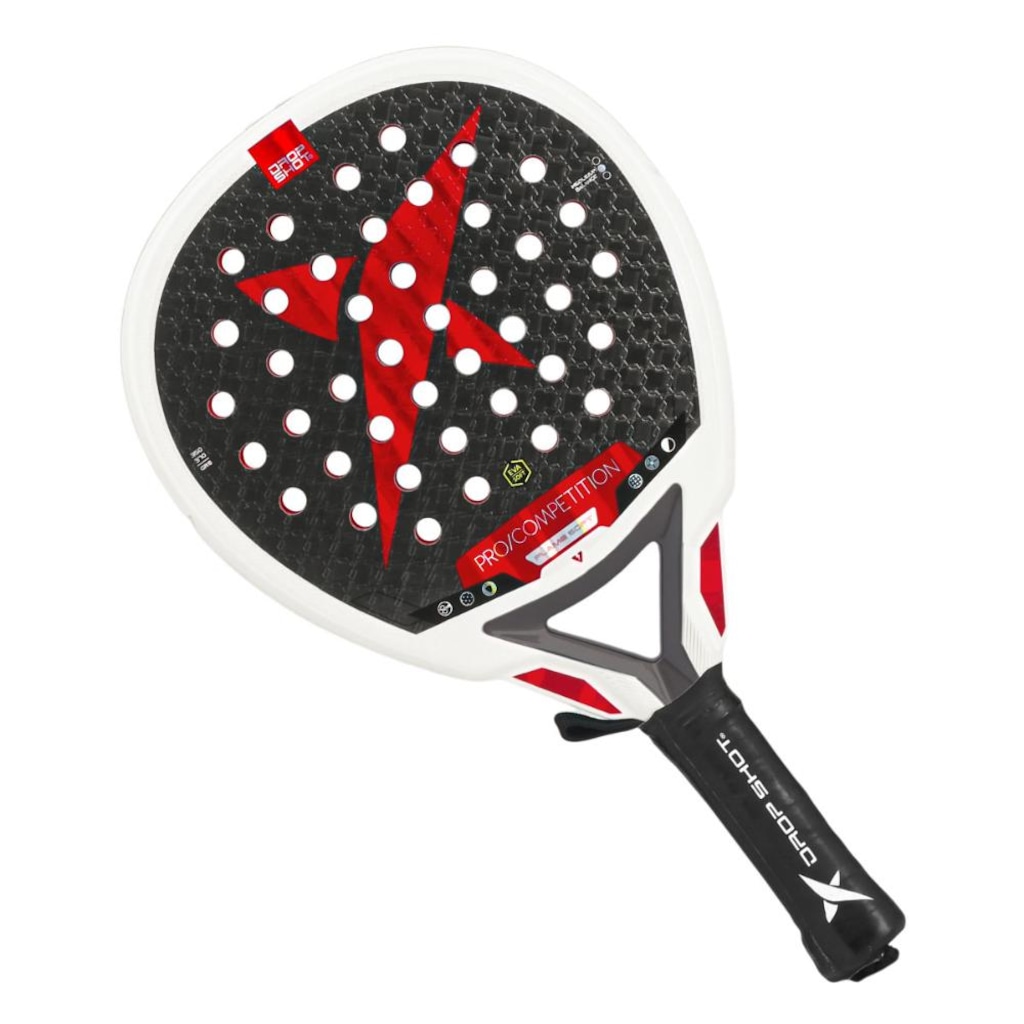 Imagem 2 do produto Raquete Unissex De Padel Drop Shot Flame Soft