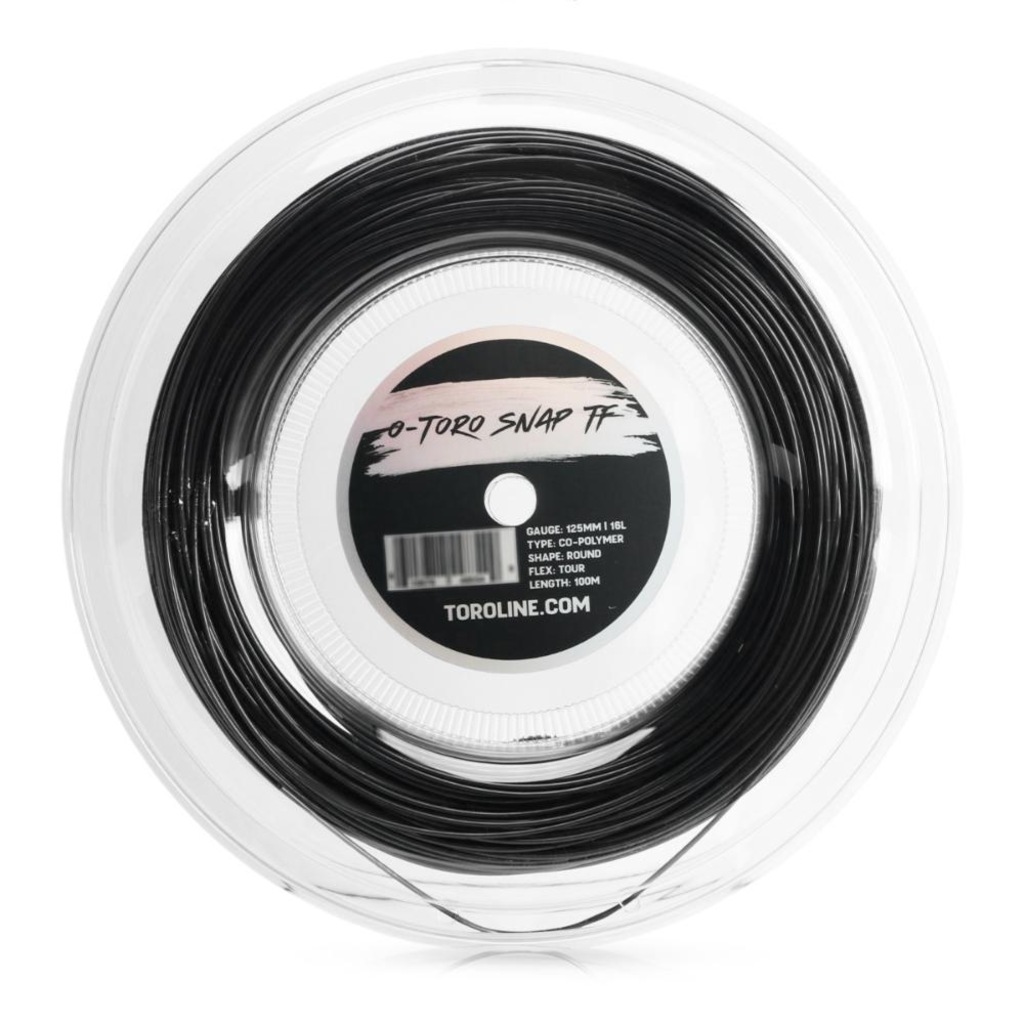 Imagem 2 do produto Corda Unissex Toroline O-Toro Snap TF 16L 1.25mm Preto - Rolo Com 100 Metros