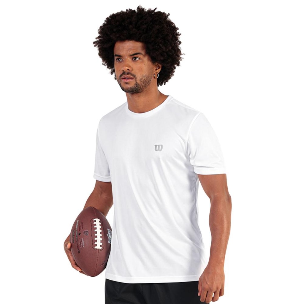 Imagem 3 do produto Camiseta Masculino Wilson Core Branca