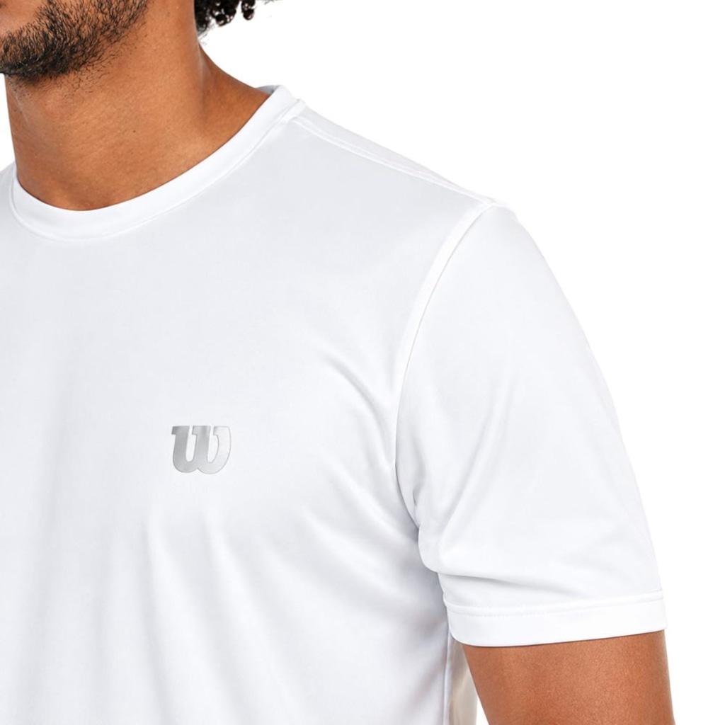 Imagem 4 do produto Camiseta Masculino Wilson Core Branca
