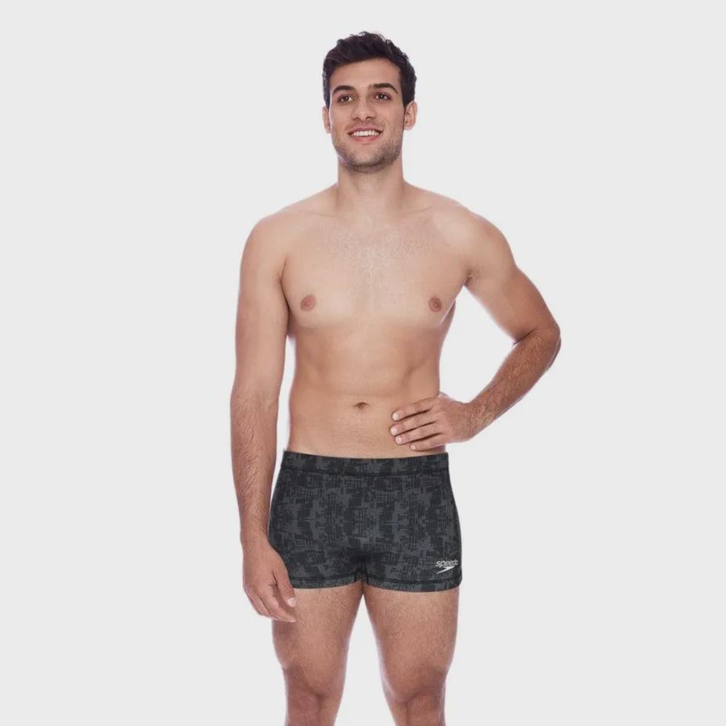Imagem 1 do produto Sunga Masculino Speedo High Boxer Graphic