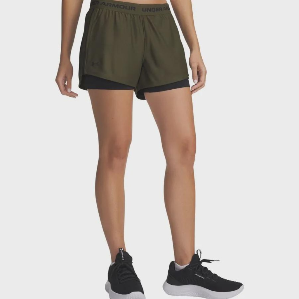 Imagem 2 do produto Shorts Under Armour Tech Play Up 2 In 1 - Feminino