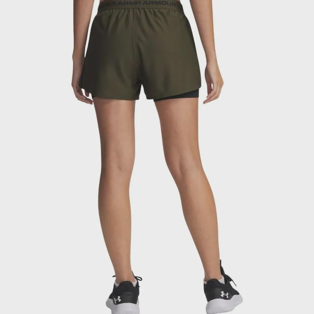 Imagem 3 do produto Shorts Under Armour Tech Play Up 2 In 1 - Feminino