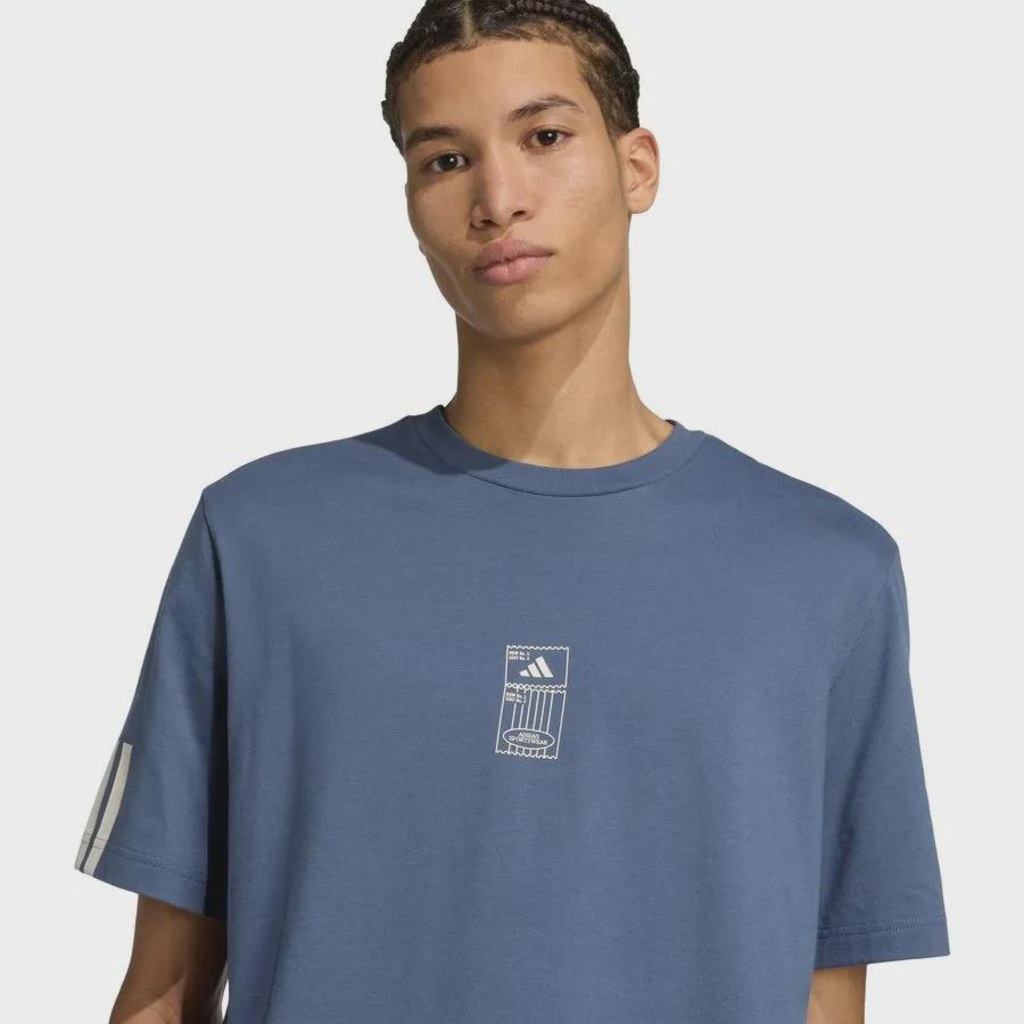 Imagem 3 do produto Camiseta Adidas Estampada - Masculino