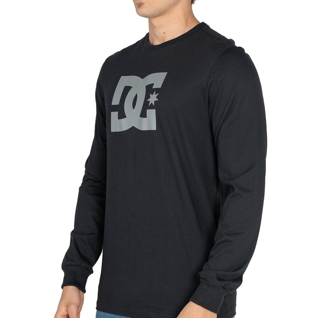 Imagem 3 do produto Camiseta Manga Longa Dc Shoes Dc Star Masculina