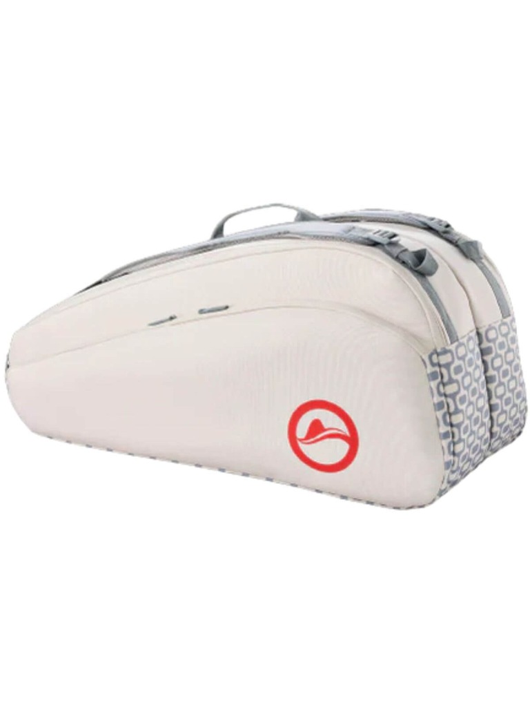 Imagem 2 do produto Raqueteira Wilson Tour 9 Raquetes Rio Open 2026 Cream
