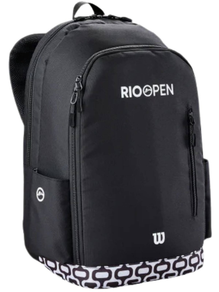 Imagem 3 do produto Mochila Raqueteira Rio Open 2026 Team Black Wilson