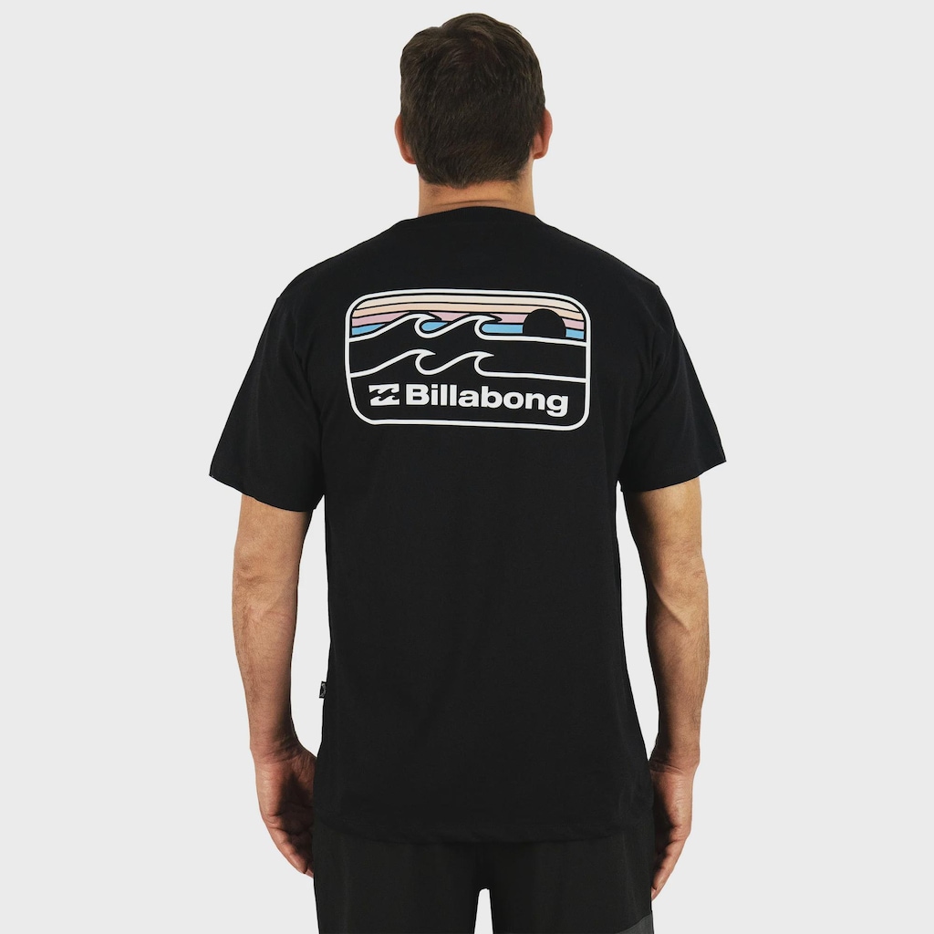 Imagem 2 do produto Camiseta Masculina Billabong Runner Preta