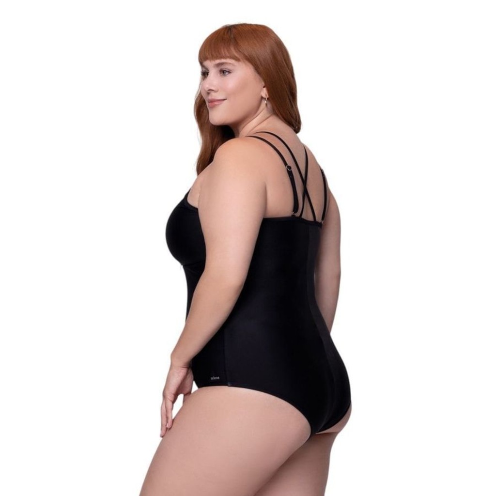 Imagem 2 do produto Maiô Selene Regata Clássico Plus Size Feminino